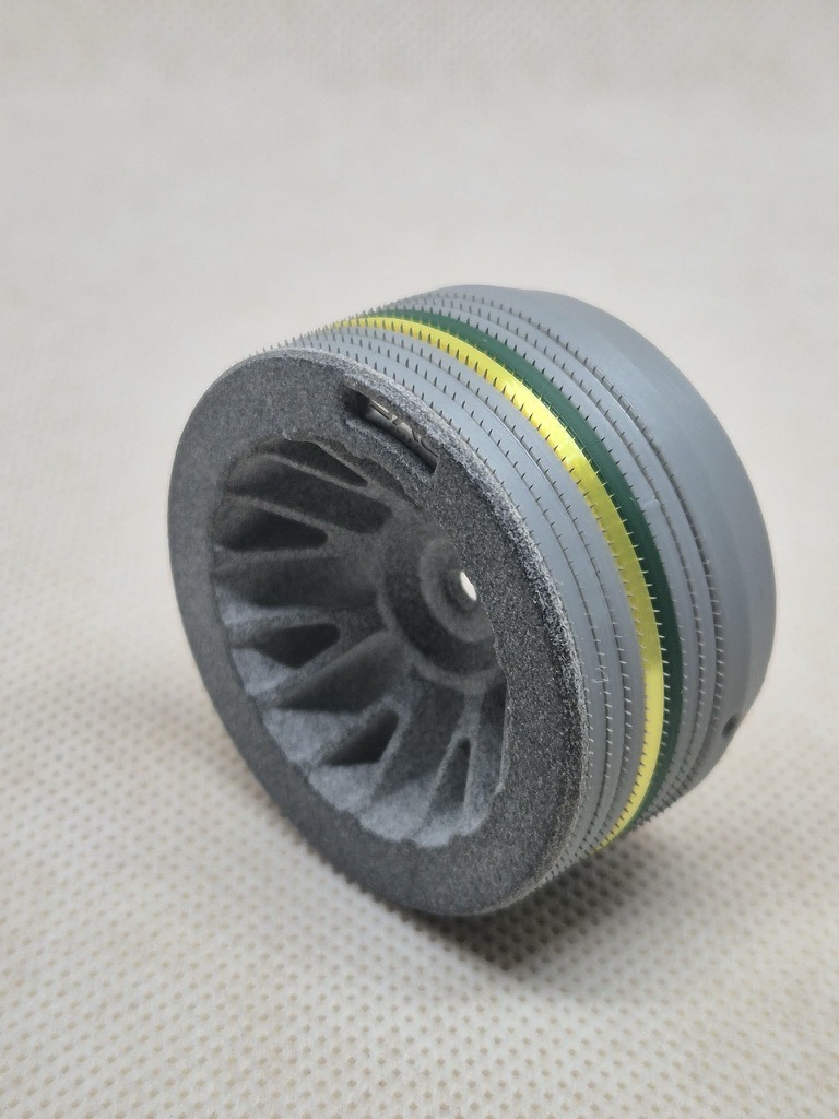 Close-up of DASS Speed wheel grip texture